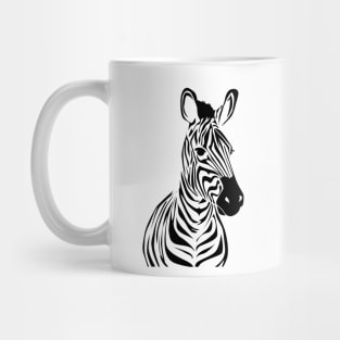 Zebra on Magenta Mug